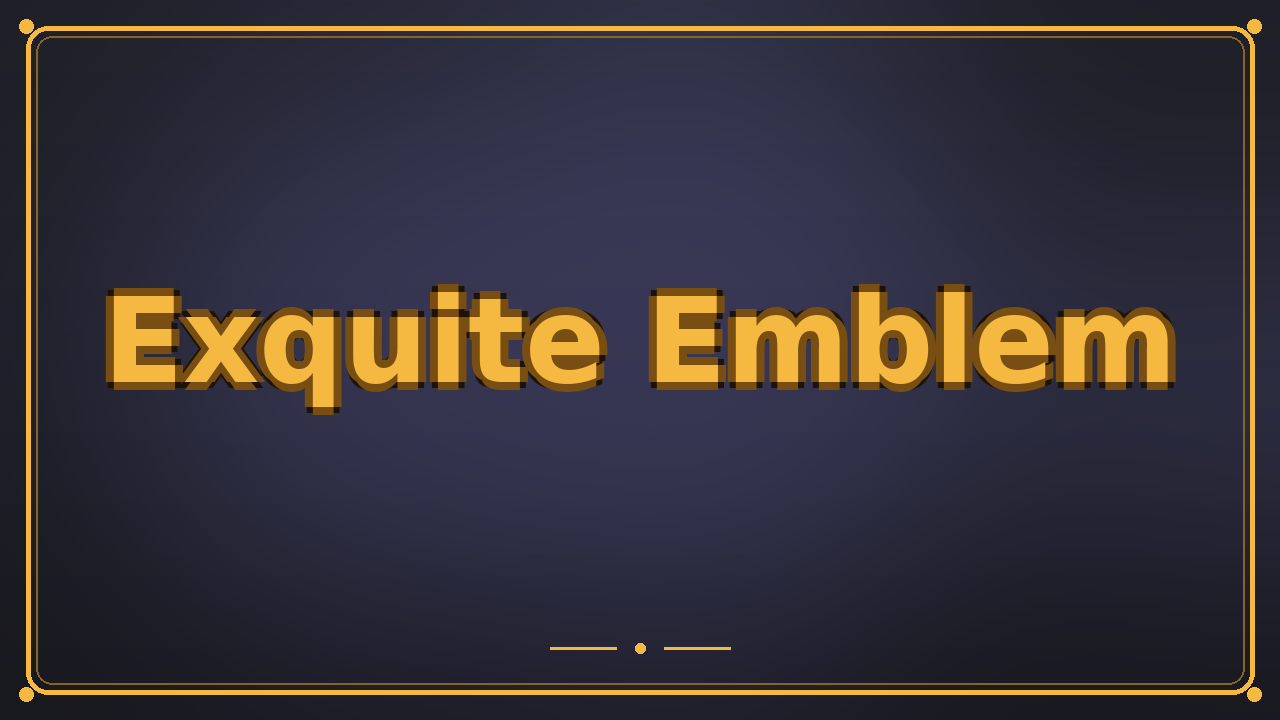 Exquite Emblem