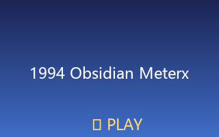 Obsidian meter