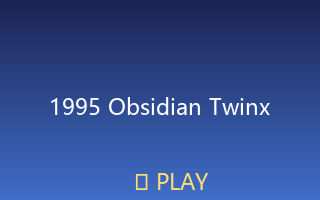 Obsidian twin