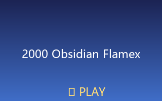 Obsidian flame