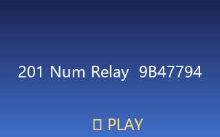 Num Relay 9B47794