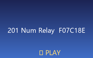 Num Relay F07C18E