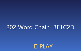 Word Chain 3E1C2D
