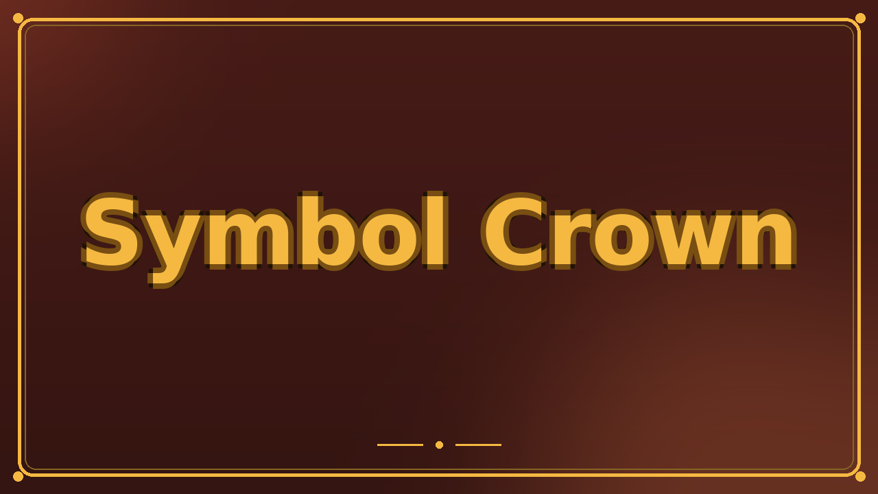 Symbol Crown