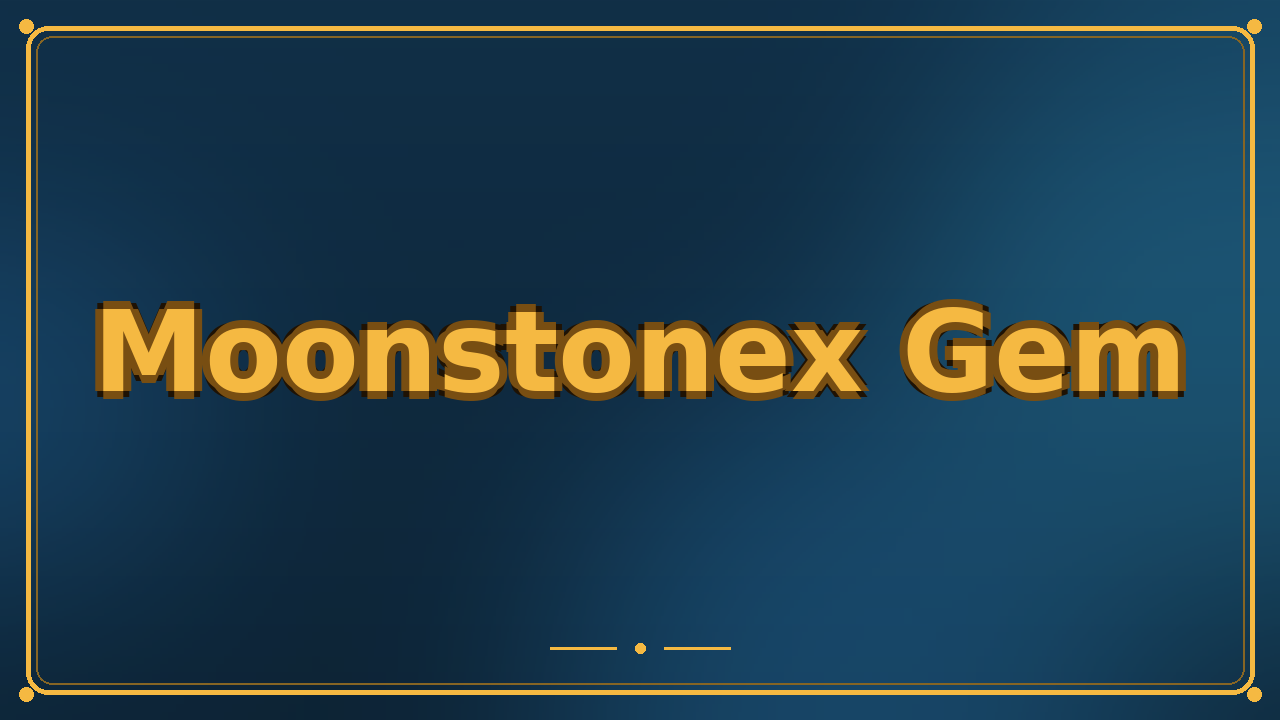 Moonstonex Gem